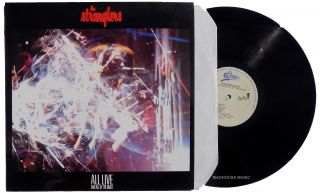 Stranglers Lp All Live And All Of The Night Spanish Laminated Sleeve Vinyl