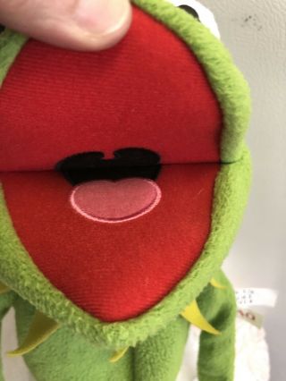 Disney The Muppet Show Kermit the Frog Plush Hand Puppet Toy 4