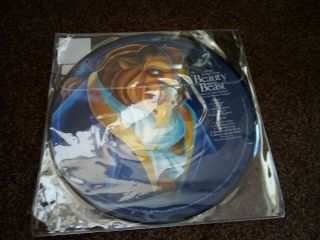 Songs From BEAUTY AND THE BEAST Picture Disc VINYL LP DISNEY celine dion 2