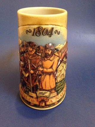 Miller Birth Of A Nation Lewis And Clark Expedition 1804 Beer Stein Mug