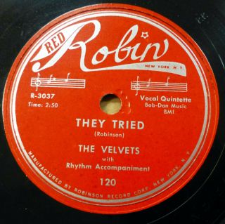 Velvets Doo - Wop 78 They Tried / She 
