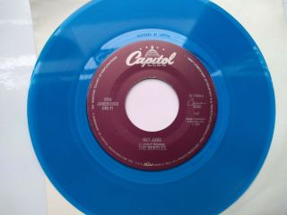 The Beatles - Hey Jude/revolution - Usa 1988 Jukebox Only Blue Vinyl 7 " Single