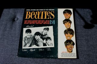 The Beatles ‎– Songs,  Pictures And Stories Of The Fabulous Beatles Vinyl