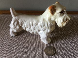 Vintage Porcelain Cairn Terrier,  Made In Germany