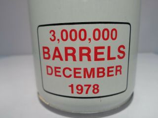 Genesee 3,  000,  000 Barrels 1978 Crimped Steel Pull Tab Beer Can 67 - 39 Rochester