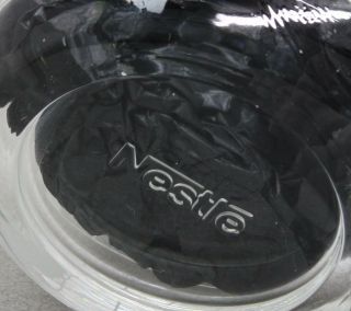 Set of 6 NESTLE NESCAFE World Globe Heavy Etched Frosted Glass COFFEE CUPS MUGS 4