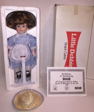 Little Debbie Doll 30th Anniversary W/ Box 2000