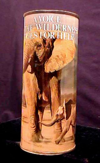 Sab - African Elephant - A Voice In The Wilderness Cries For Help - Can - Scarce