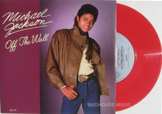 Michael Jackson 7 " Off The Wall - Red Vinyl Unplayed