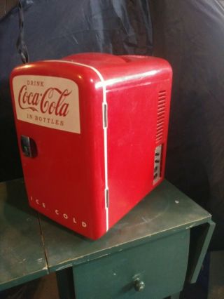 Coca Cola Electric 6 Pack Mini Fridge And Warmer