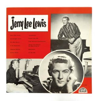 JERRY LEE LEWIS LP 1st SUN Rec LP - 1230 MONO 1958 1st? A,  HEAR 2