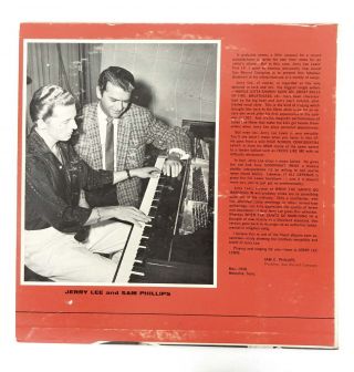 JERRY LEE LEWIS LP 1st SUN Rec LP - 1230 MONO 1958 1st? A,  HEAR 7