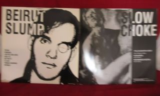 LYDIA LUNCH: HYSTERIE 1987 Vinyl DOUBLE LP inner sleeves poster press kit VG/EX 4