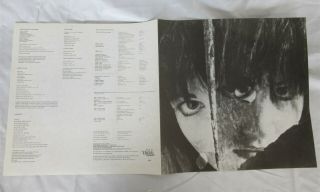 LYDIA LUNCH: HYSTERIE 1987 Vinyl DOUBLE LP inner sleeves poster press kit VG/EX 5