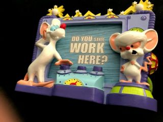 Pinky And The Brain Steampunk Tv Set With Interchangeable Messages