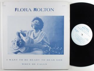 Flora Molton I Want To Be Ready To Hear God When He Calls Lively Stone Lp Vg,
