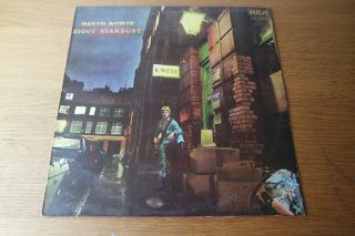 David Bowie Ziggy Stardust Rare Uk 1972 1st Pressing - 1e/ - 1e Ex Lp