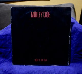 Motley Crue Very Rare Lp Shout At The Devil 1983 Usa 1st Press Out/print