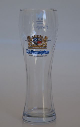 Weihenstephan Germany German Wheat Beer 0.  3l / 10oz Clear Glass