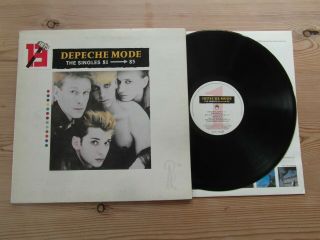 Depeche Mode - The Singles 81 - 85 - Mute - Great Audio - Ex Vg Vinyl Lp 1985