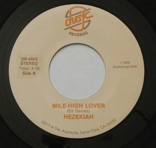 Modern Soul Boogie Funk Bay Area Hezekiah Mile High Lover Vg,  Dusk 45 Mp3