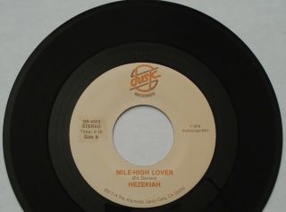Modern Soul Boogie Funk Bay Area HEZEKIAH Mile High Lover VG,  DUSK 45 MP3 3