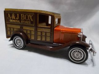 Matchbox Models Of Yesteryear Y21 - 1 1930 Ford Model A Wood Wagon A&j Issue 7