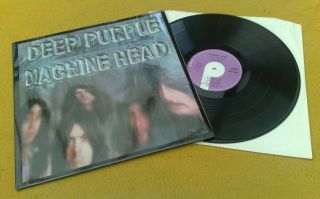 Deep Purple " Machine Head " Awesome Nmint Uk Rare Pathe Marconi Contract Press