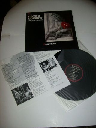 Tuxedo Cowboy Woman Of The Heart Lp Vinyl Audioquest Audiophile W/insert