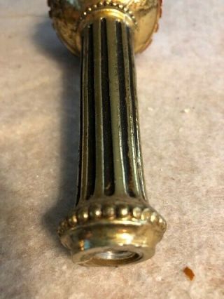 Vintage Schlitz Tapper Handle with Lady on the Earth Vintage 3