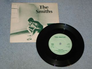 The Smiths William,  It Was Really Nothing Rare Uk 7 ",  Solid Labels,  Matt Sleeve