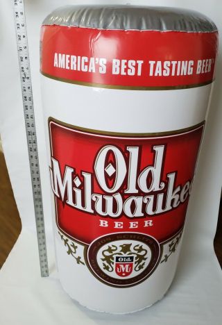 Beer Can Old Milwaukee /light Xl Inflatable Bar Man Cave Photo Prop Tailgate Fun