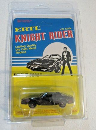 Knight Rider 1982 Ertl Kitt Pontiac Firebird 1/64 Scale Diecast Unpunched