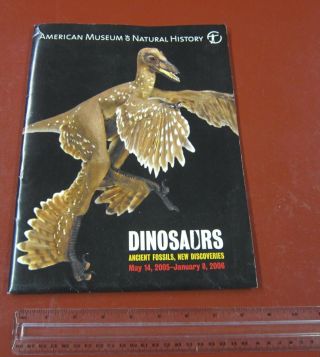 Dinosaur Press Kit 2006 American Museum Of Natural History