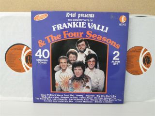 Frankie Valli And The Four Seasons - 40 Greatest Hits 2 - Lp Ex,  (best Of) K - Tel