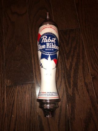 Vintage Pabst Blue Ribbon Beer Tap Handle