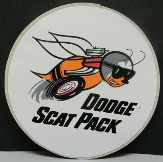 1968 Charger Bee Dart Gts Scat Pack Dodge Boys Sticker Decal Mopar Dealer
