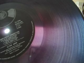 Elton John Tumbleweed Connection Very Rare - Textured Cover - Purple