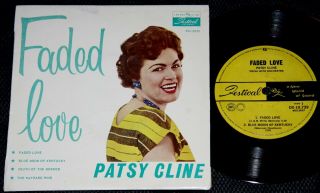 Patsy Cline Faded Love Oz 60s Ep Ex Country Pop