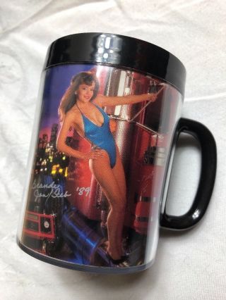 Vtg Thermo - Serv Cup Snap - On Tools Toolmate Bikini Pinup Girls 1989 Brandi