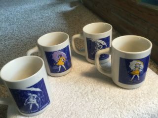 Set of 4 Morton Salt Coffee Mugs Cups - Morton Mug Offer - 4