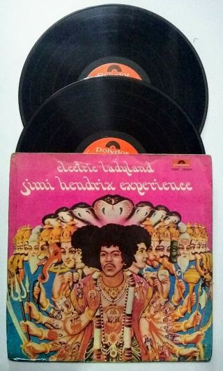 Jimi Hendrix Experience Electric Ladyland Double Lp 1969 Mexican Release Polydor