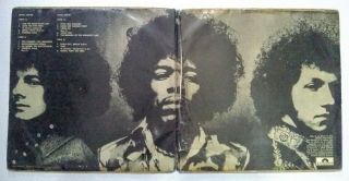 JIMI HENDRIX EXPERIENCE Electric Ladyland Double LP 1969 MEXICAN Release Polydor 2