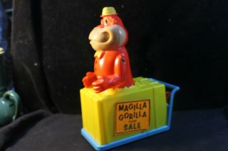 Vintage 1965 Magilla Gorilla Hanna Barbera Prod Childs Wind Up Toy