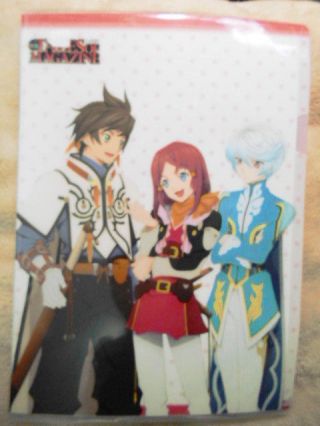 Tales Of Zestiria Clear File Holder Japanese Anime Sexy Official Mp