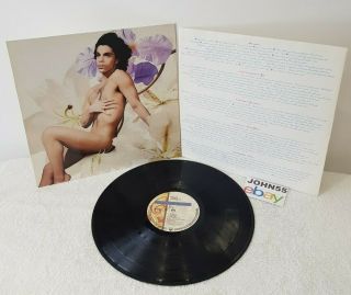 Prince Lovesexy 1988 Uk 12 " Vinyl Lp Album Record Love Sexy Nr