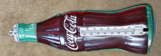 Coca - Cola,  Coke Thermometer,  Usa Vintage Tin Metal Sign