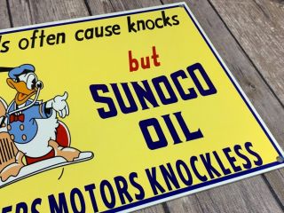 VINTAGE SUNOCO OIL MICKEY MOUSE,  DONALD DUCK & PLUTO 12 
