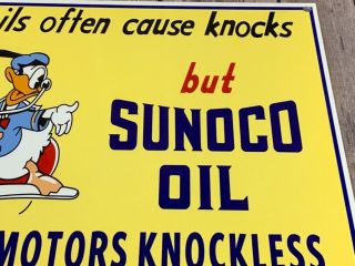 VINTAGE SUNOCO OIL MICKEY MOUSE,  DONALD DUCK & PLUTO 12 