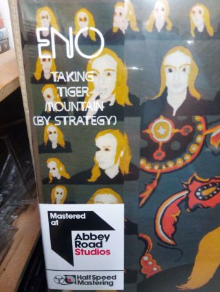 Brian Eno Taking Tiger Mountain Abbey Road mastered Half Speed 45RPM 2 LP 5
